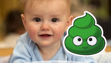 چرا نوزادم مدفوع سبز دارد؟ دلایل و درمان موثر