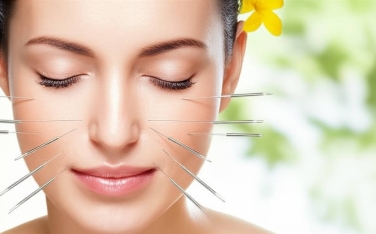 خواص طب سوزنی برای صورت