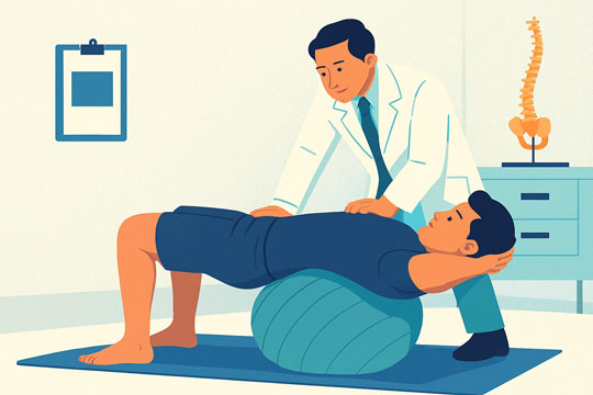 فیزیوتراپی کف لگن