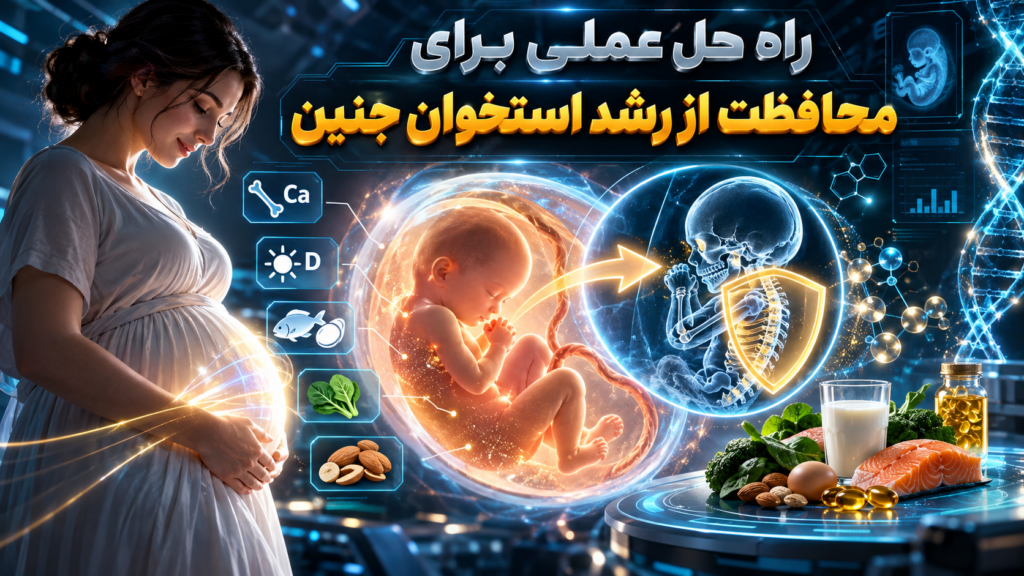 راه حل عملی برای محافظت از رشد استخوان جنین